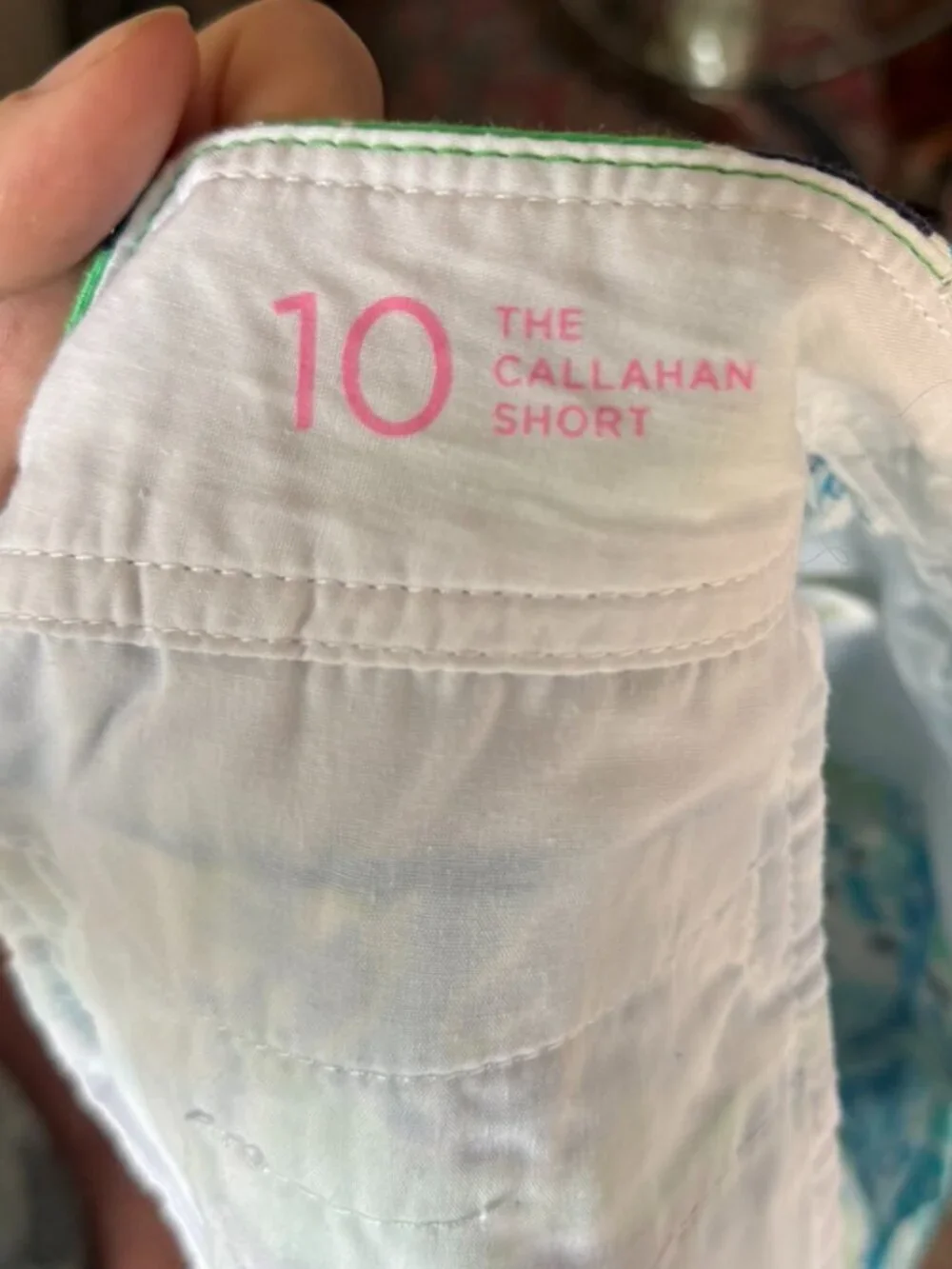 Lilly Pulitzer – Callahan Let's Cha Cha Print Shorts – Size 10​